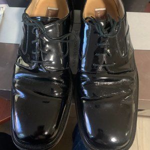 Johnston & Murphy Paxil Black Patent Leather Dress Shoes